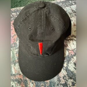 Black Cap with Red Exclamation Point - Trippie Redd NWOT